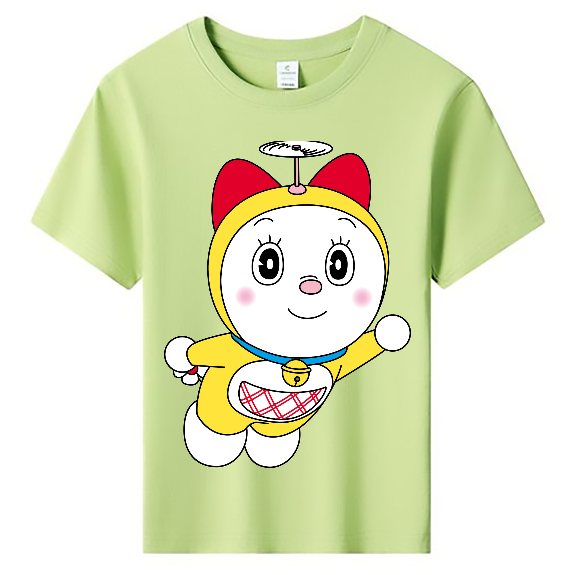 （画像用） ドラえもん ドラミ Doraemon Dorami 綿100％キッズTシャツ（フロントプリント）
